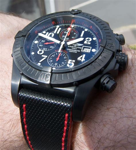 breitling skyland avenger black steel ltd edition 44mm|breitling blacksteel.